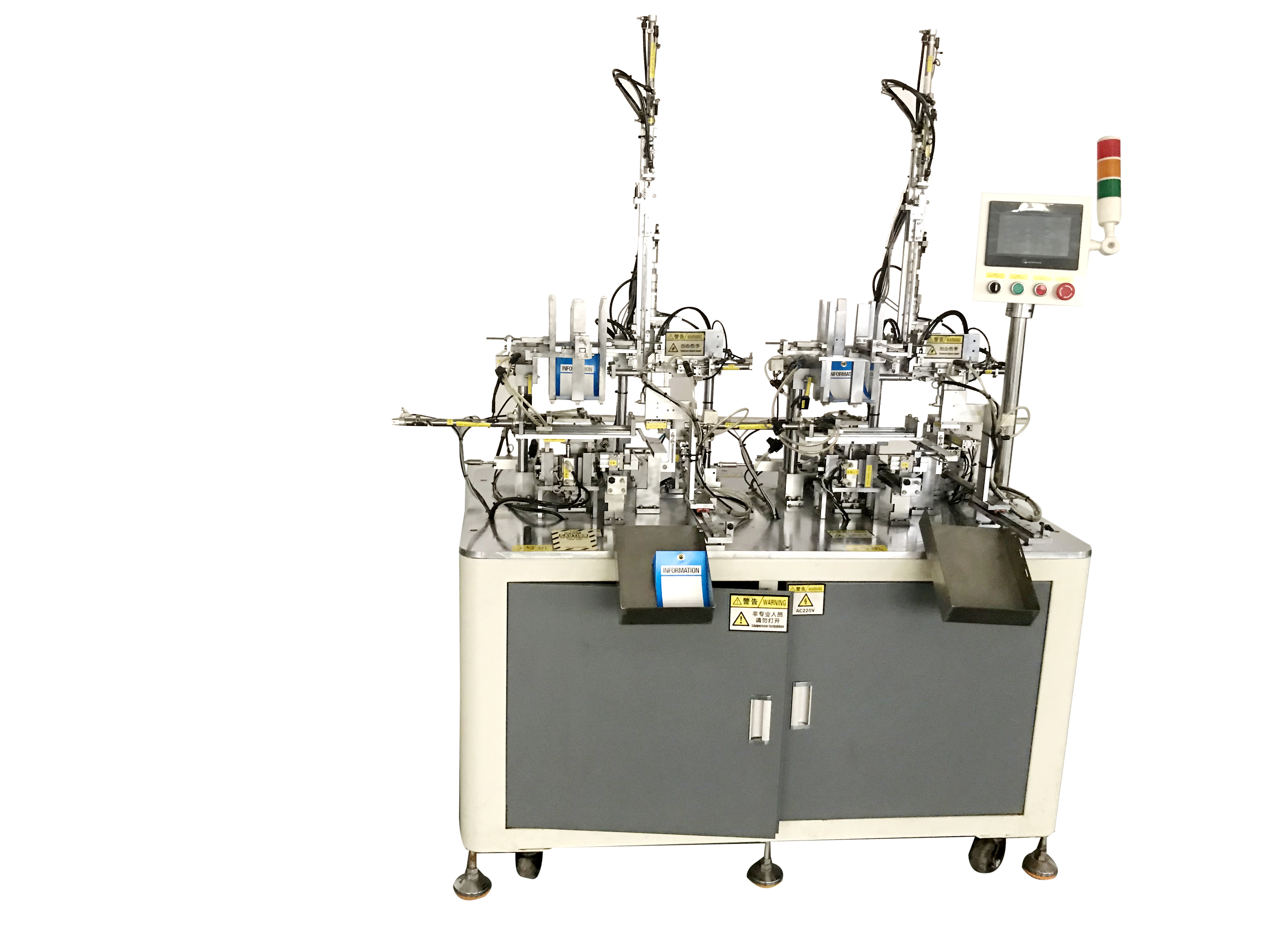 Full automatic hang tag looped string threading machine (LM-LY8)